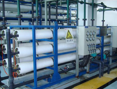 罗门哈斯化工有限公司400 m³/D的16ΩM.cm超纯水系统